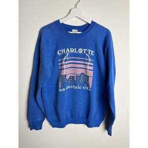 Vintage Charlotte North Carolina Sweatshirt L